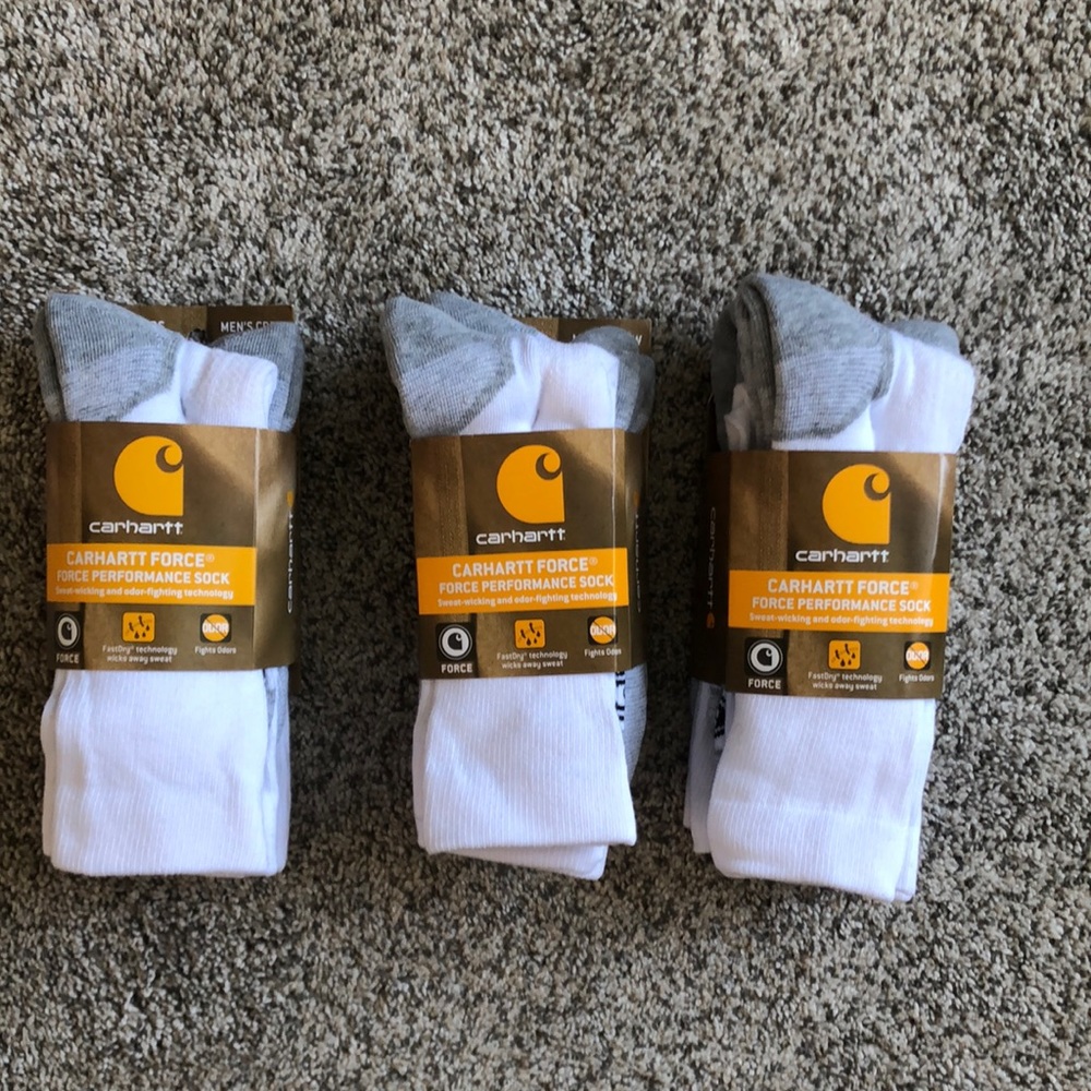 3 packs Carhartt Force Performance Sock